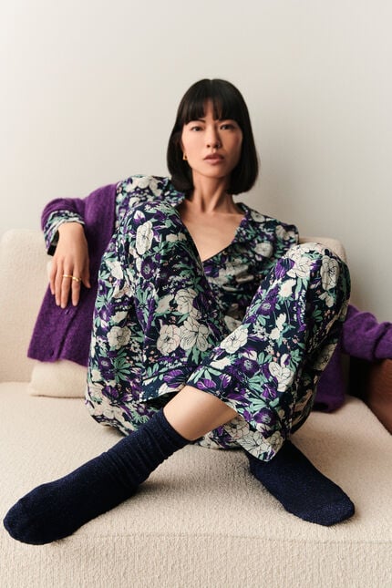Pyjama axel parme femme