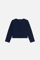 Vernis jacket navy blue woman