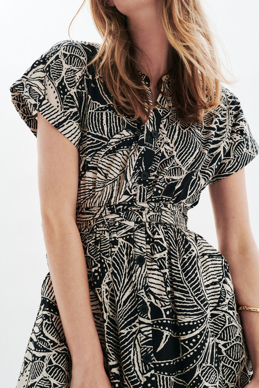 Robe Fran noir femme
