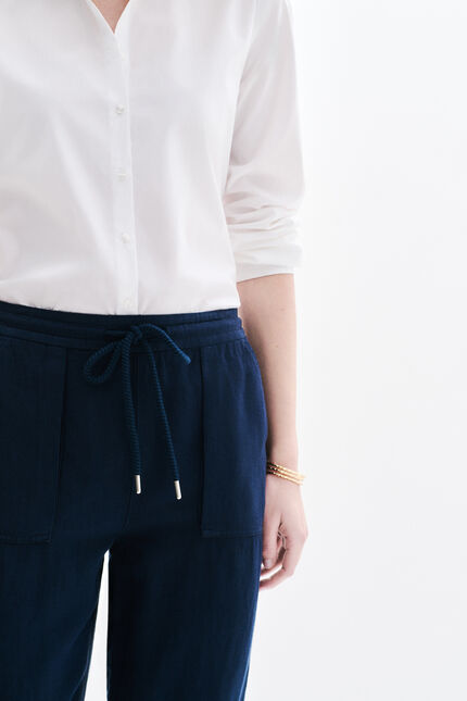 Pantalón ignace azul marino mujer