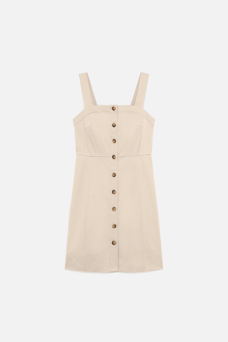 Robe Ravy2 taupe femme