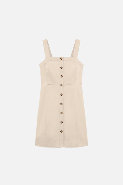 Robe Ravy2 taupe femme