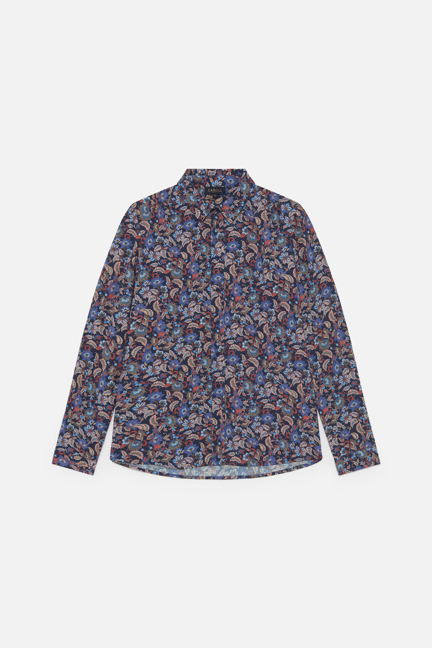samby2 shirt royal blue woman