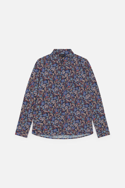 samby2 shirt royal blue woman