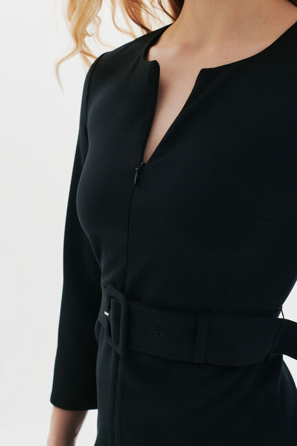 Robe Rbonnie noir femme