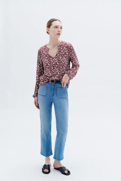T-shirt timothee ecru femme
