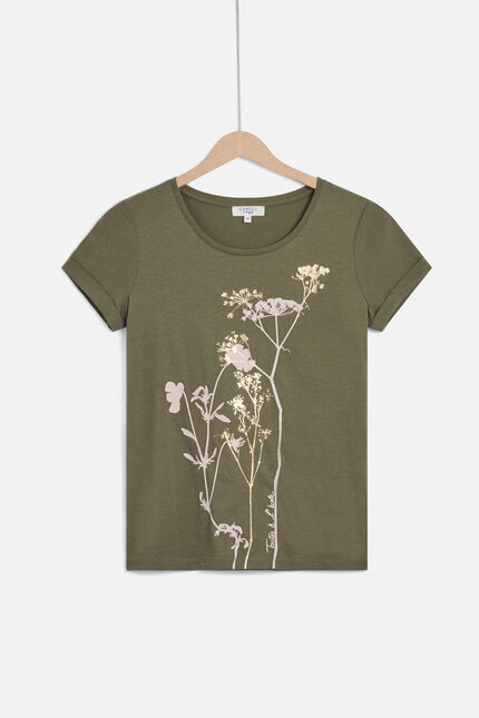 T-Shirt Maxine khakigrün damen