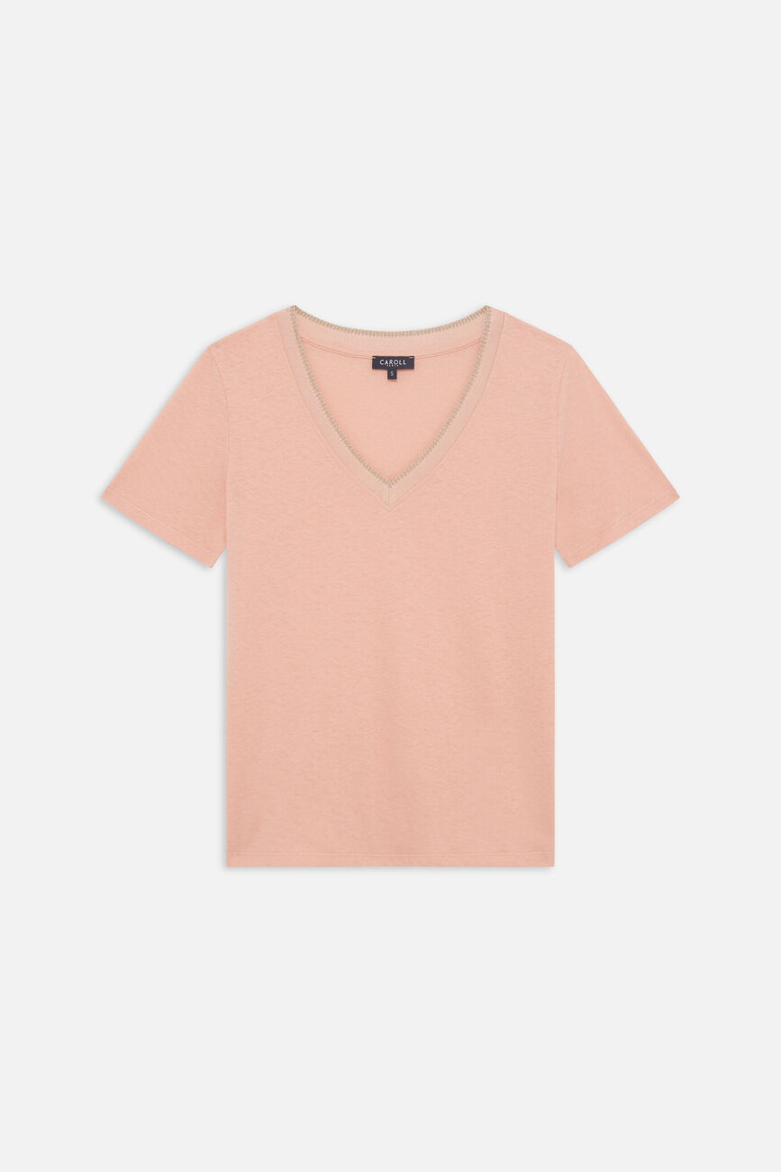 tshirt jin rose clair femme