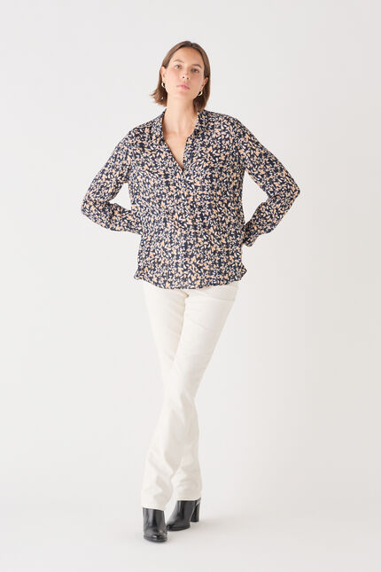 Blouse Lovely1 bleu marine femme
