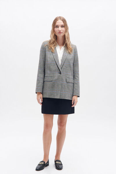 Giacca valentine elektroblau donna