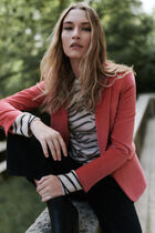 Aurora blazer pink woman