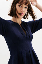 Rosalia dress navy blue woman