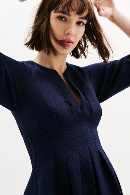 Abito Rosalia blu navy donna
