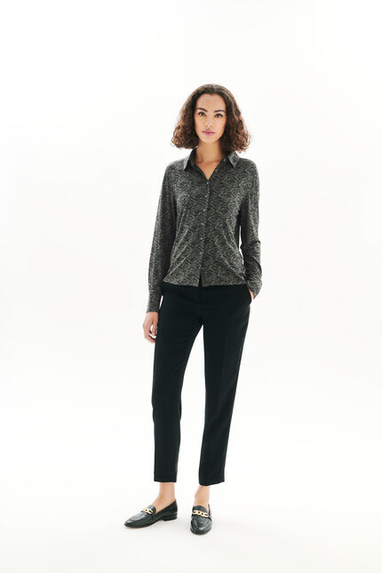 T-shirt Talba8 vert kaki femme