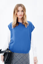 Mathilde sweater electric blue woman
