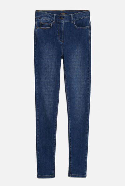 Pantalón Tom vaquero piedra mujer