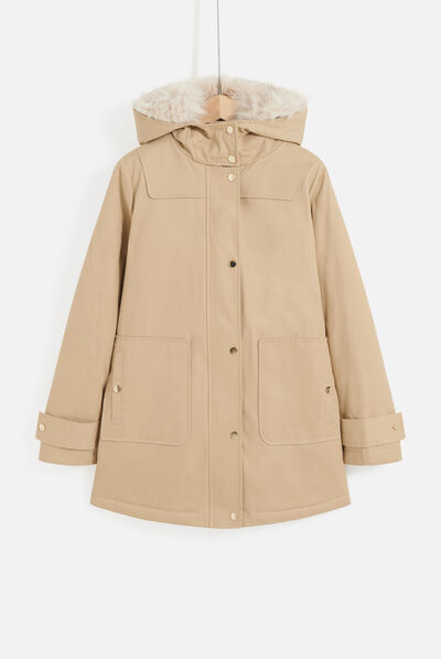 Parka galaska beige femme