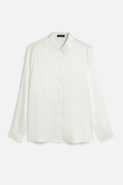 Camisa Cjamie1 marfil mujer
