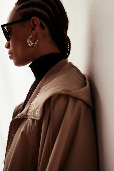 manteau espasi sable femme