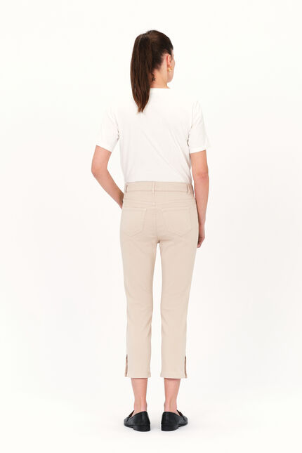 Pantalon pasoni beige femme