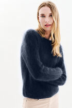 Maggie sweater navy blue woman