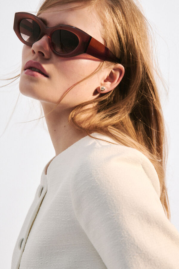 Chemisier Cmilly ecru femme