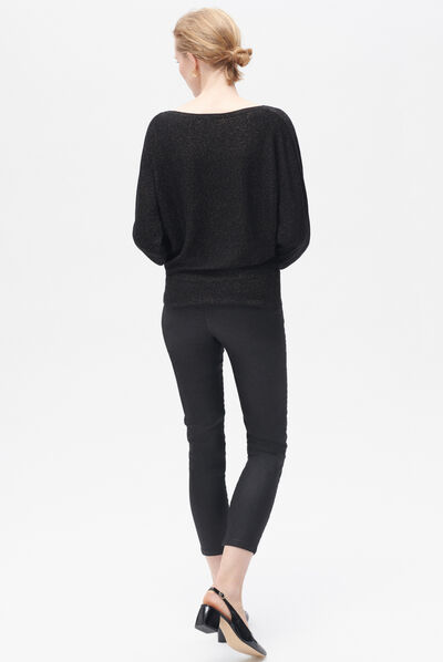 Pantalon ptristan noir femme