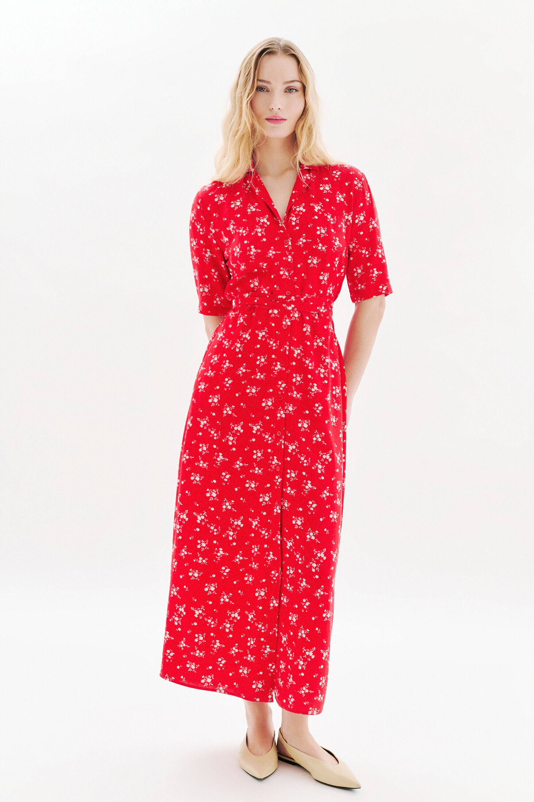 Robe Rtifanny rouge femme