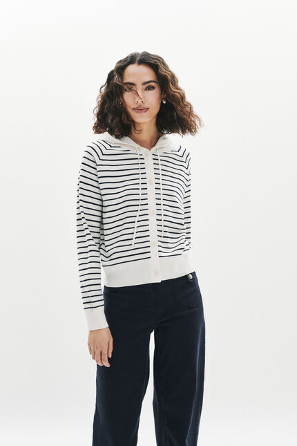 Gilet Montse bleu marine femme