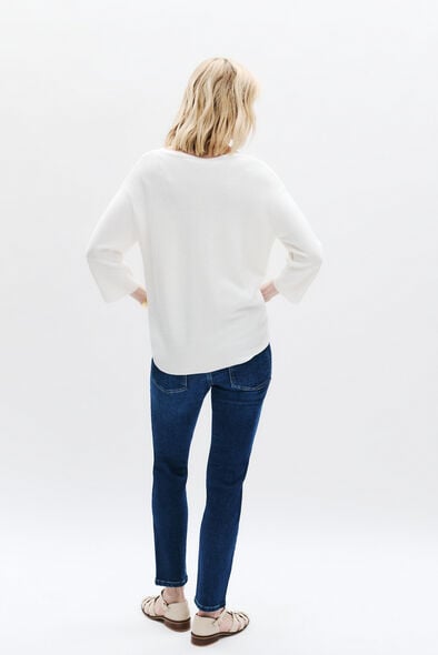 pull mbobby ivoire femme Pull mbobby ivoire femme