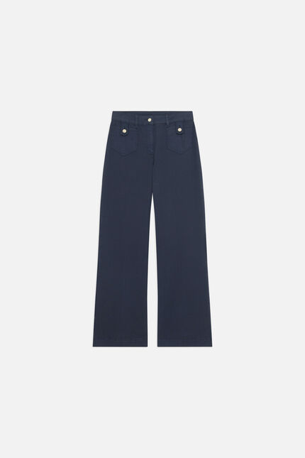 Pantalón Pietro azul marino mujer