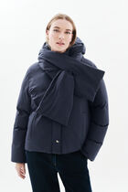 Goliam puffer jacket navy blue woman