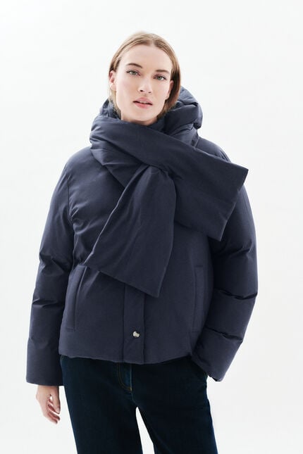 Chaqueta acolchada Goliam azul marino mujer