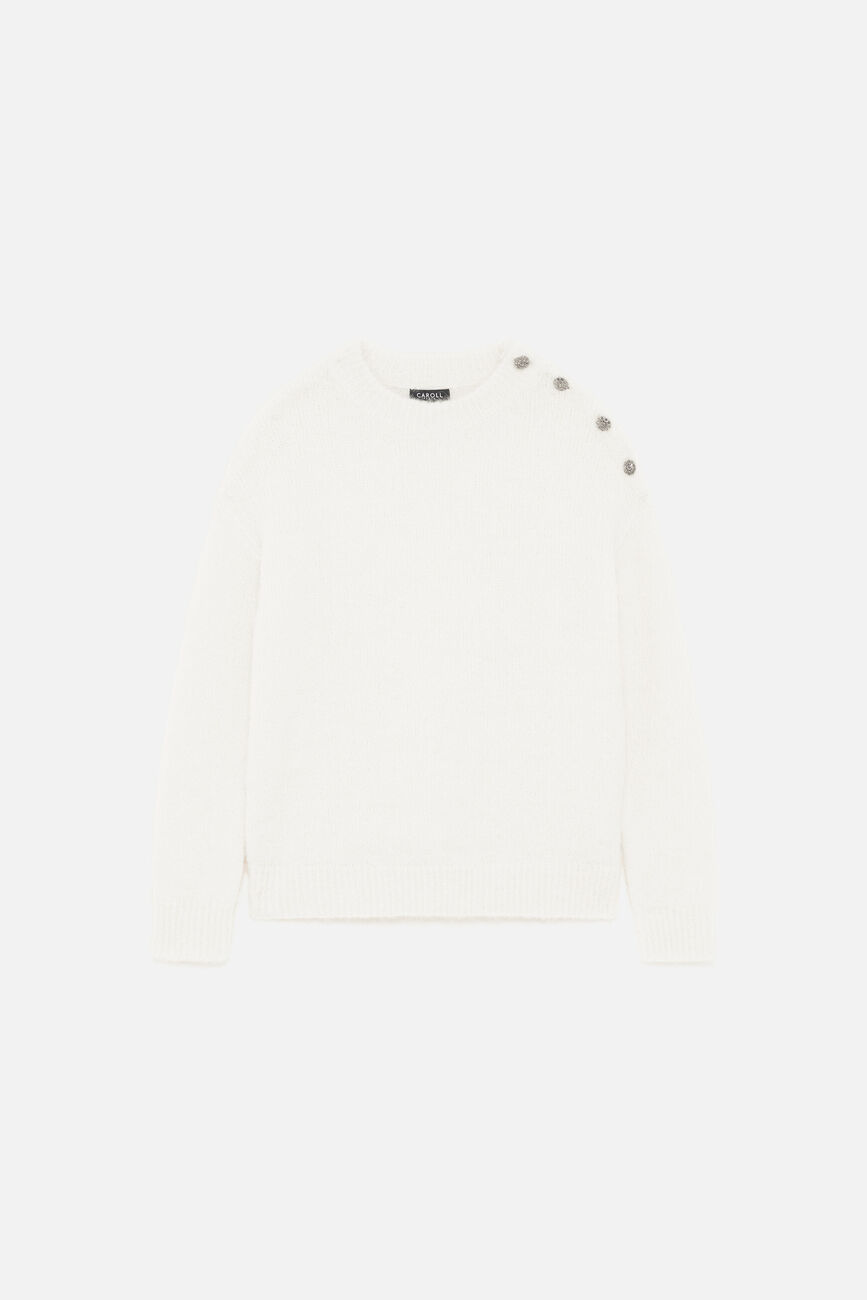 Pull Mgrace2 ecru femme