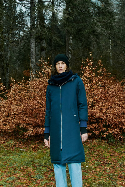 Doudoune galina bleu marine femme