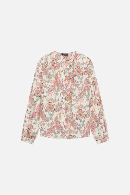 Camisa Colomby marfil mujer