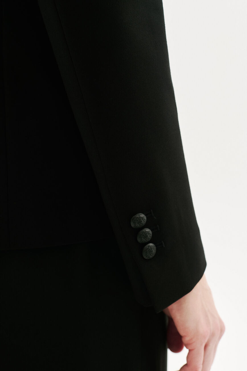 Chaqueta Vaurore Milano negro mujer