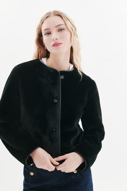 Gouvernail coat black woman