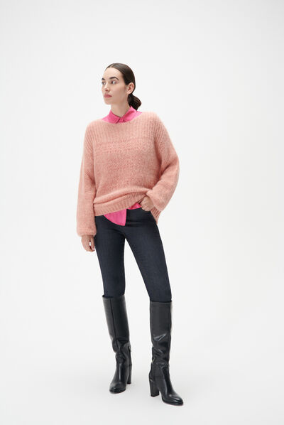 Pull mcandy rose pastel femme