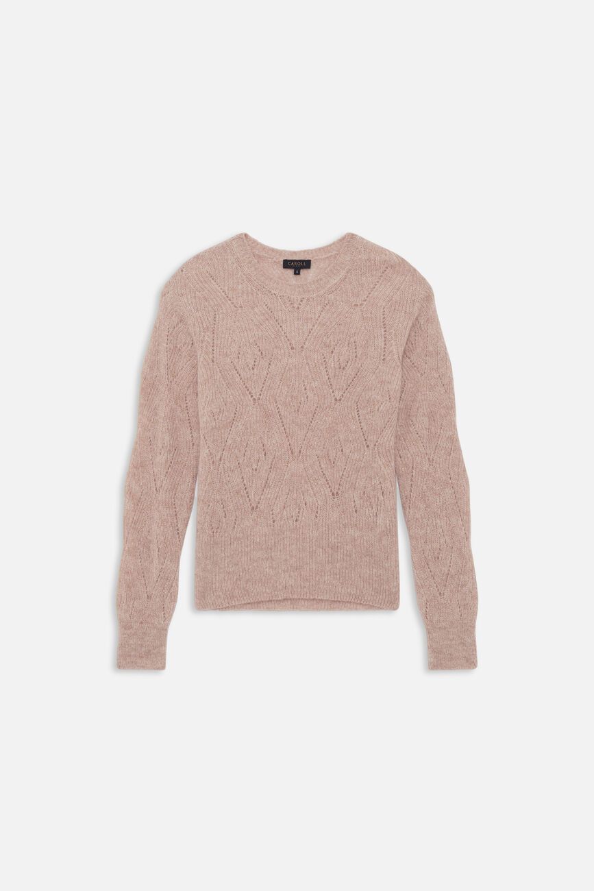 Mgordon Made in Italy sweater ecru woman