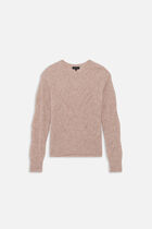 Mgordon Made in Italy sweater ecru woman