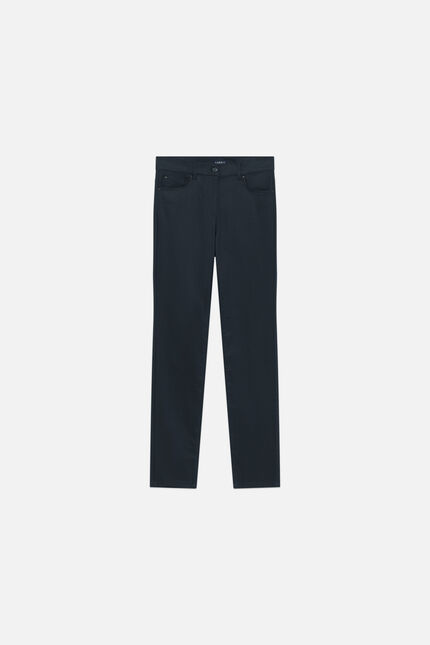 Hochgeschnittene Hose Pbradley marineblau damen
