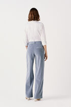 Peluche trousers sky blue woman