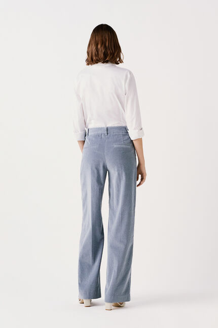 Peluche Hose himmelblau damen