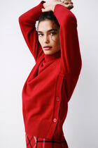 Sweater mwiley red woman