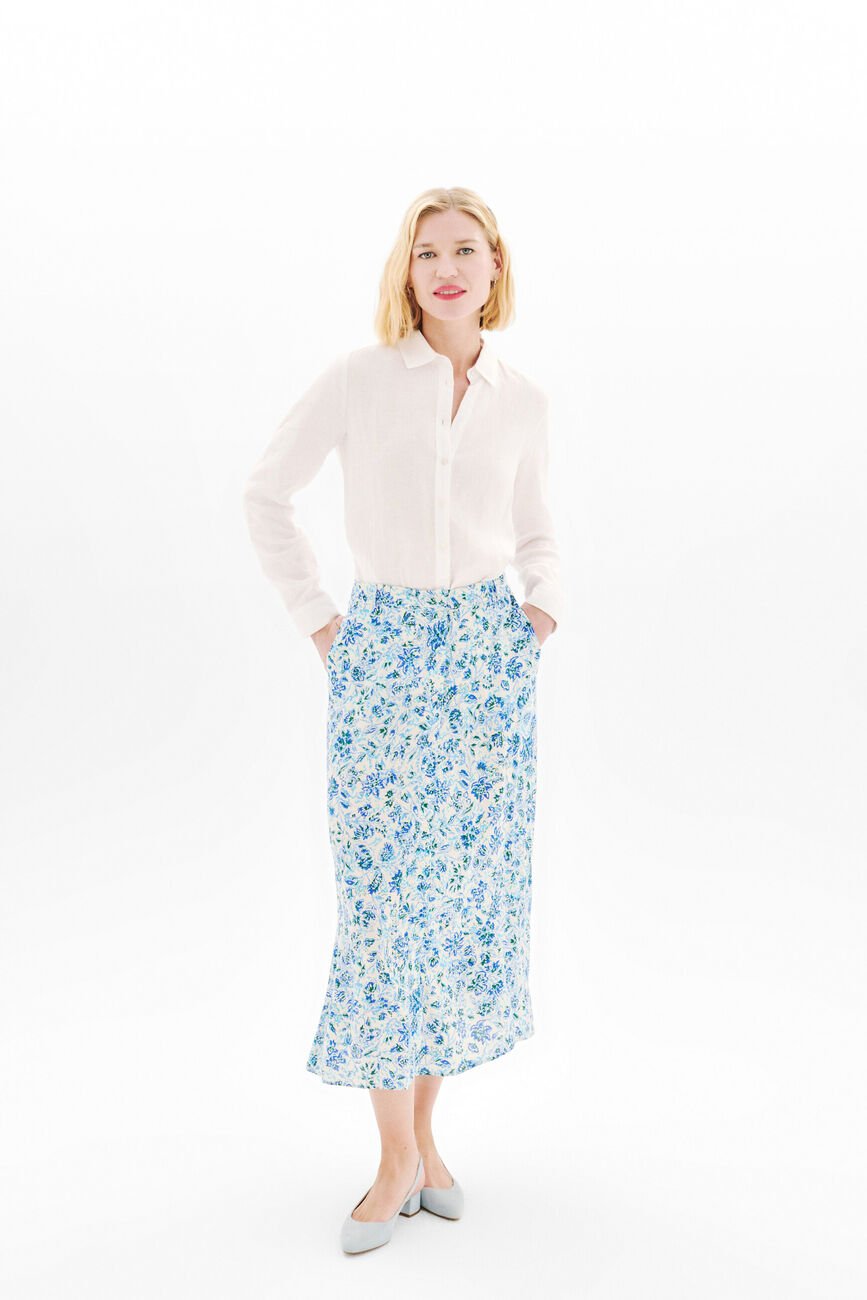 Jdiane skirt blue woman