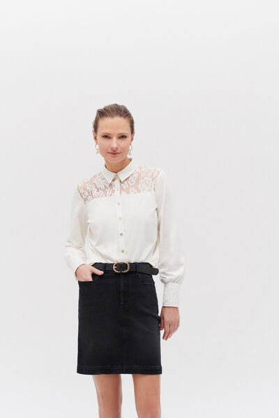 jupe aya noir femme