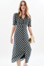 Relina dress black woman