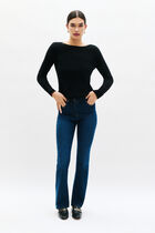 Percy trousers double stone denim woman