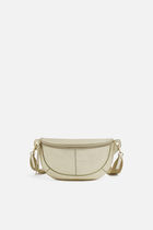 Savana2 leather belt bag by naturel gold woman